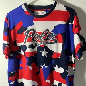 Ralph Lauren Red,white and blue T-shirt